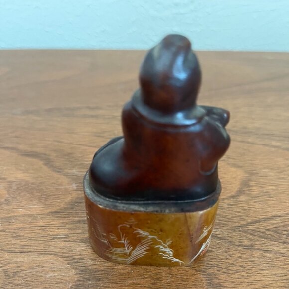 Vintage Chinese Chop Stamp Carved - Picture 5 of 5